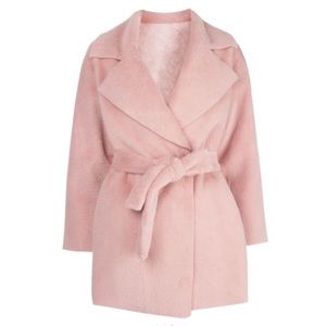 Apparis Marine Faux Fur Reversible Wrap Jacket NWT